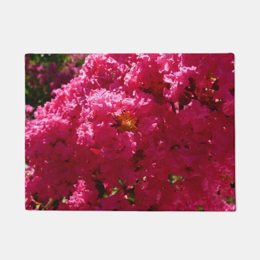 Paillasson Crepe Myrtle Tree Magenta Floral (Devant)