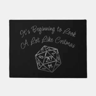 Paillasson Critère RPG Joueur de rôle de table Old School D