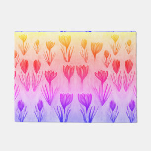 Paillasson Crocus Motif Door