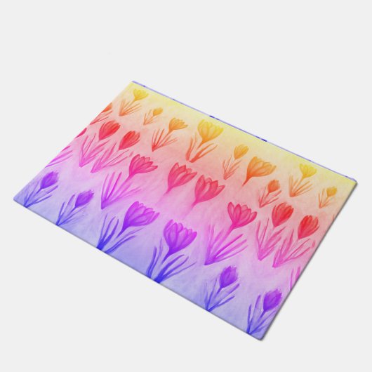 Paillasson Crocus Motif Door (Incliné)