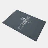 Paillasson Croix chrétienne (Incliné)
