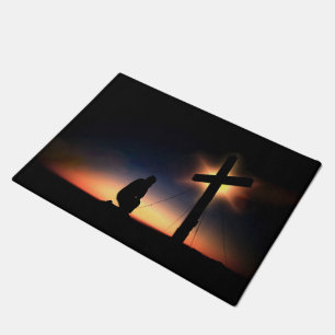 Paillasson Croix de crucifixion Jésus Christ