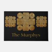 Paillasson Croix de nouage celte personnalisée (Devant)