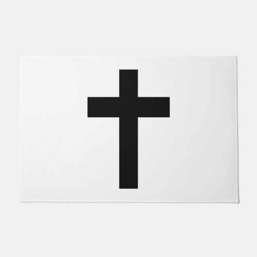 Paillasson Croix religieuse (chrétienne) (Devant)