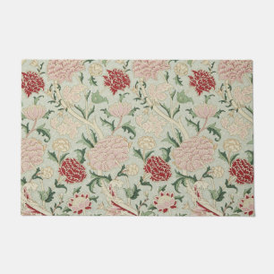 Paillasson Cru floral de Pre-Raphaelite de William Morris