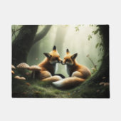 Paillasson Cuddle Fox dans la forêt de Misty (Devant)