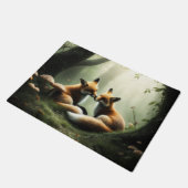 Paillasson Cuddle Fox dans la forêt de Misty (Incliné)