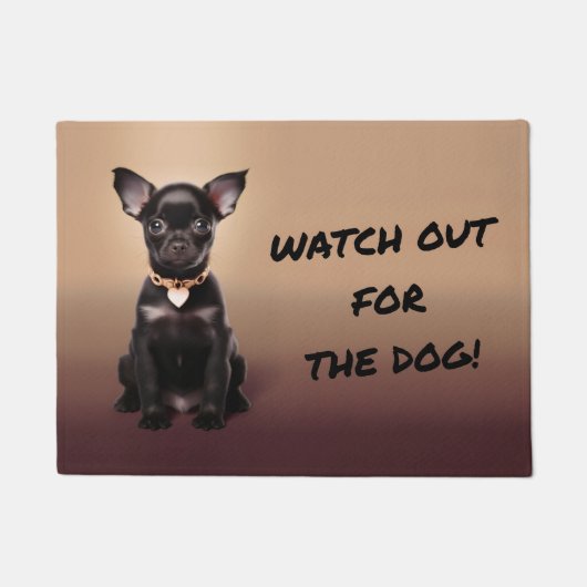 Paillasson ¡Cuidado con el perro! / Beware of the dog! (Devant)