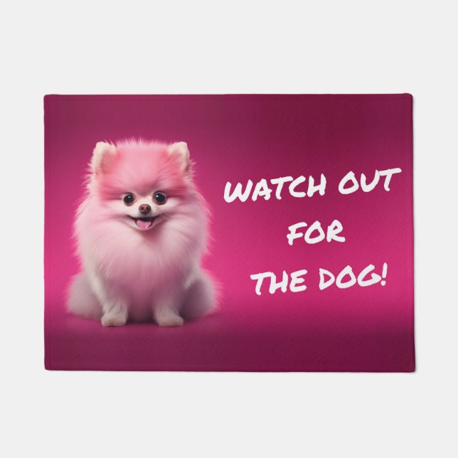 Paillasson ¡Cuidado con el perro! / Beware of the dog! (Devant)