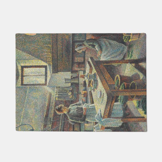 Paillasson Cuisine française vintage (Devant)