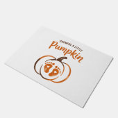 Paillasson Cultiver un peu Citrouille Chute drôle (Incliné)