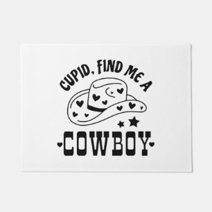 Paillasson Cupid Me Trouve Un Cowboy Western