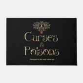 Paillasson Curies et poisons (Devant)