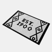 Paillasson Custom Etabli 1900 Hex Tile Doormat 3 (Incliné)