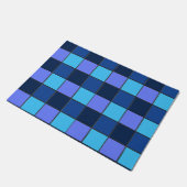 Paillasson Custom  Mosaic Tile & Pixel Grid Pattern (Incliné)