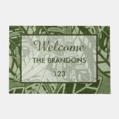 Paillasson Custom Tropical Welcome Mat (Devant)