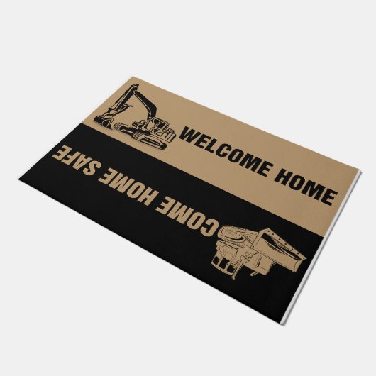 Paillasson Custom Welcome Home Rug - Gift For Him (Incliné)