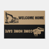 Paillasson Custom Welcome Home Rug - Gift For Him (Devant)