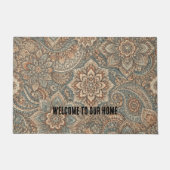 Paillasson Customizable Welcome Door Mat with Unique Pattern (Devant)
