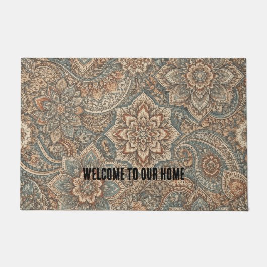 Paillasson Customizable Welcome Door Mat with Unique Pattern (Devant)
