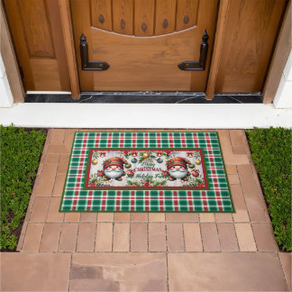 Paillasson Customize This Cute Christmas Doormats with Gnomes