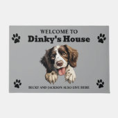 Paillasson Cute Anglais Springer Spaniel (Devant)