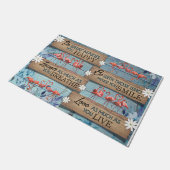 Paillasson Cute Animals Doormate, Summertime Flamingo (Incliné)