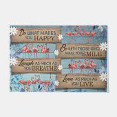 Paillasson Cute Animals Doormate, Summertime Flamingo (Devant)