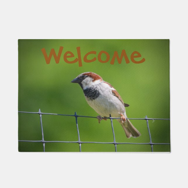 Paillasson Cute Birdie Welcome Mat (Devant)