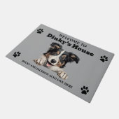 Paillasson Cute Collie Chien (Incliné)