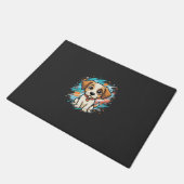 Paillasson Cute Dog Paint Splash Vector Art_1 (Incliné)