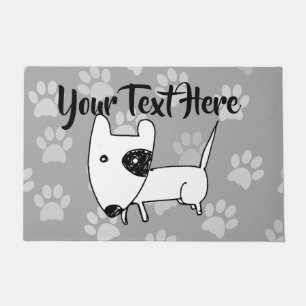 Paillasson Cute English Bull Terrier
