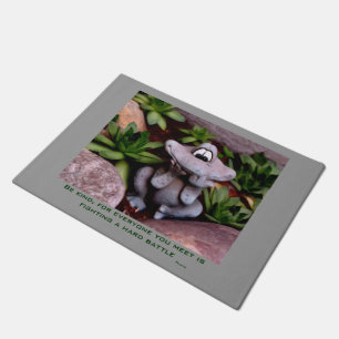 Paillasson Cute Grenouille Jardin Soyez Une Citation Inspiran