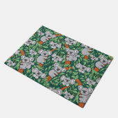 Paillasson Cute Koala Motif Hunter Green (Incliné)