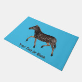 Paillasson Cute Polka Dot Zebra (Incliné)