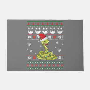 Paillasson Cute serpent laide doux Noël Light Pyjama