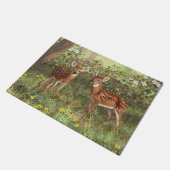 Paillasson Cute White Deer Twin Fawns (Incliné)