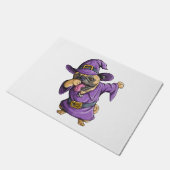 Paillasson Dabbing sorcier Carlin mignon Carlins Halloween Da (Incliné)