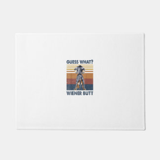 Paillasson Dachshund chien animal de compagnie devine ce chie