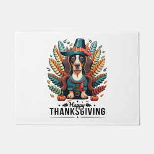 Paillasson Dachshund Chien Weiner Turquie Costume Thanksgivin