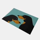 Paillasson Dachshund Doormat (Incliné)