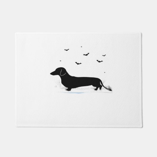 Paillasson Dachshund Halloween Costume Mon Dachshund est Mon (Devant)