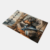 PAILLASSON DACHSHUND WELCOME (Incliné)