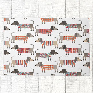 Paillasson Dachshund Wiener Saucisse Chien