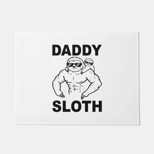 Paillasson Daddy Sloth (Devant)