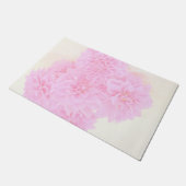 Paillasson Dahlias En Rose Doux (Incliné)