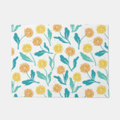 Paillasson Dandelion jaune motif floral - Inspiré par la natu (Devant)