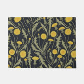 Paillasson Dandelions, vert, jaune et noir (Devant)