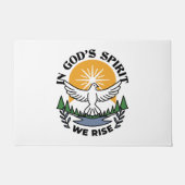 Paillasson Dans l’Esprit de Dieu, nous nous élevons - Foi et (Devant)