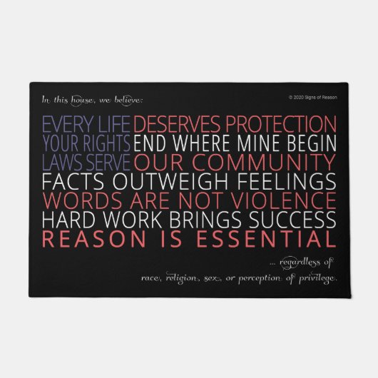 Paillasson Dans La Porte De La Chambre (Devant)